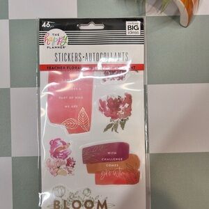 The Happy Planner Blooming Floral Sticker Set
